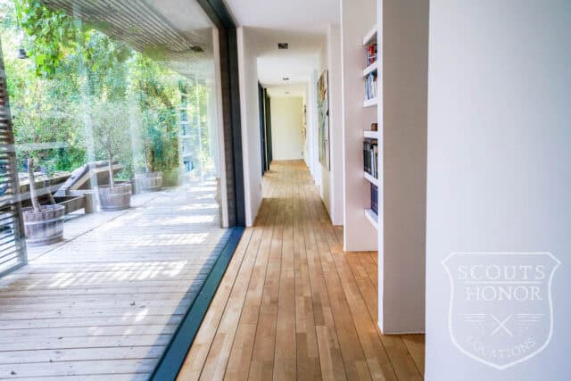 skåne arkitekttegnet villa udendørs pool naturområde luksus location denmark scoutshonor 020