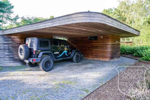 skåne arkitekttegnet villa udendørs pool naturområde luksus location denmark scoutshonor 088