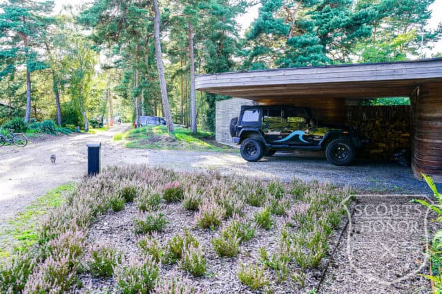 skåne arkitekttegnet villa udendørs pool naturområde luksus location denmark scoutshonor 089