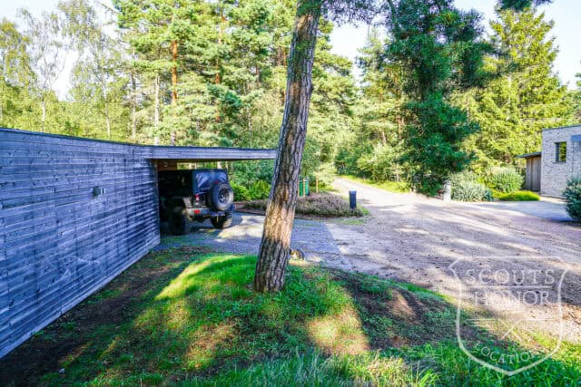 skåne arkitekttegnet villa udendørs pool naturområde luksus location denmark scoutshonor 093