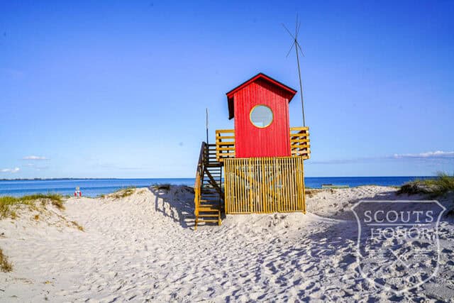 skåne arkitekttegnet villa udendørs pool naturområde luksus location denmark scoutshonor 100