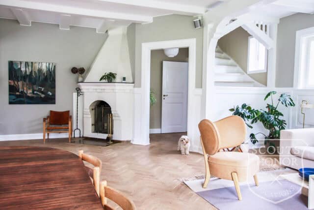 villa klassisk nordsjælland blåt køkken location denmark scoutshonor 39