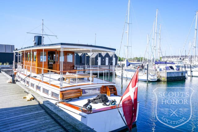 husbåd historisk yacht træbeklædning soldæk location denmark scoutshonor 53