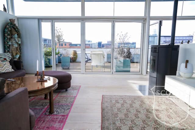 lejlighed islands brygge lyserødt køkken dansk design store vinduer location denmark scoutshonor 22
