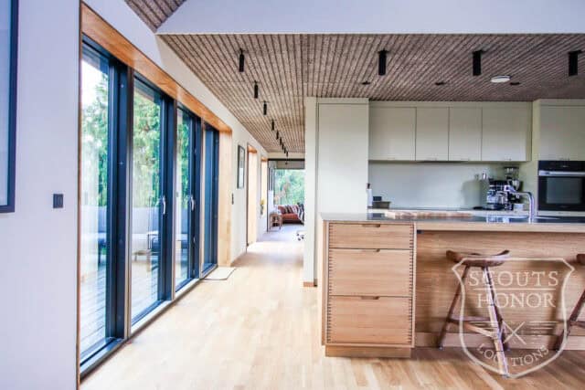 moderne arkitektur nybyg villa copenhagen area træbeklædning location denmark scoutshonor 36