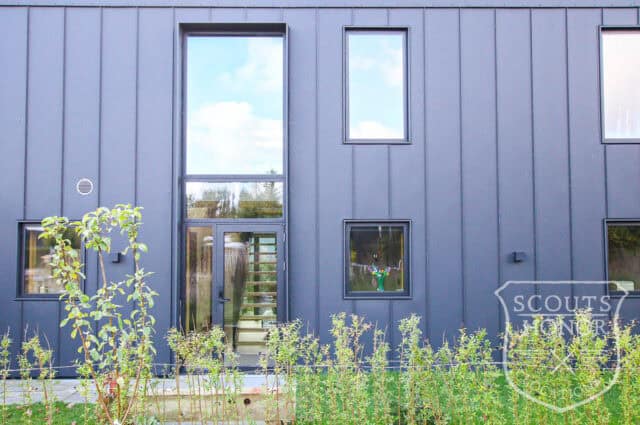 moderne arkitektur nybyg villa copenhagen area træbeklædning location denmark scoutshonor 89