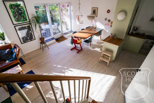 vanløse rækkehus retro grønt køkken location denmark scoutshonor 50