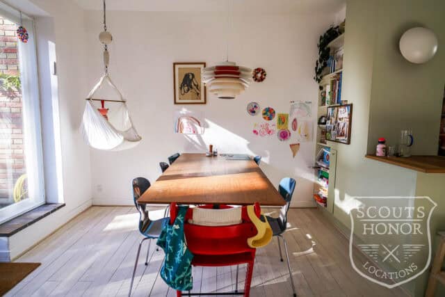 vanløse rækkehus retro grønt køkken location denmark scoutshonor 53