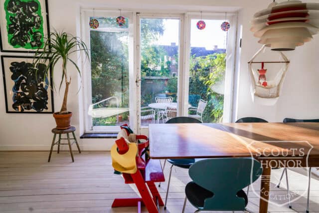 vanløse rækkehus retro grønt køkken location denmark scoutshonor 55