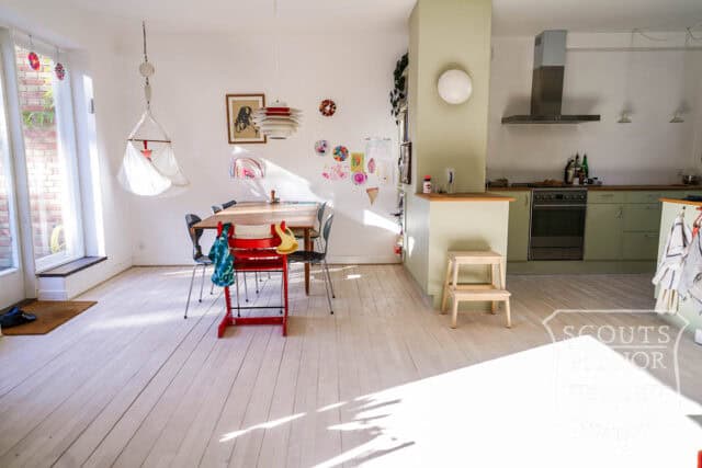 vanløse rækkehus retro grønt køkken location denmark scoutshonor 62
