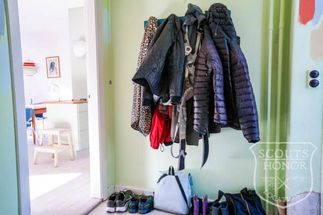 vanløse rækkehus retro grønt køkken location denmark scoutshonor 68
