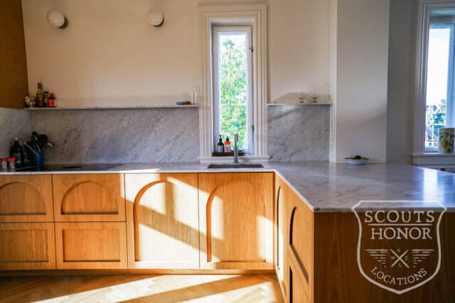 villa wooden kitchen original details garden location denmark scoutshonor 76