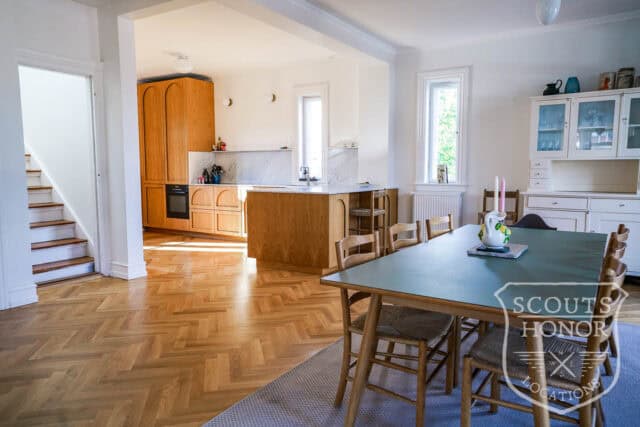villa wooden kitchen original details garden location denmark scoutshonor 81