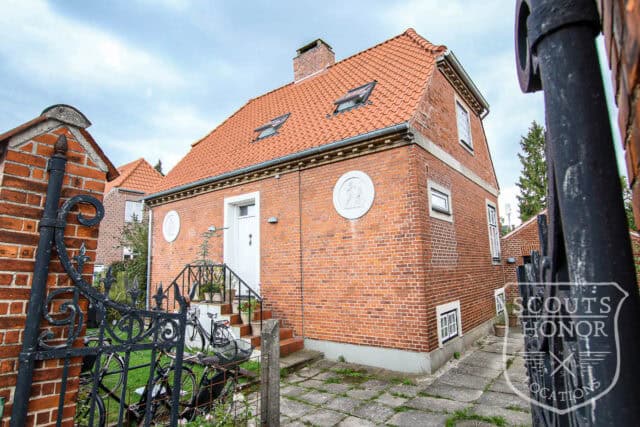 red brick villa cozy garden greenhouse interior design location denmark scoutshonor 05