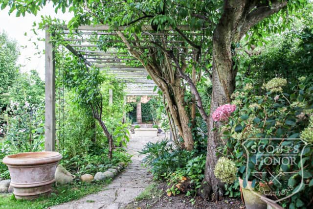 red brick villa cozy garden greenhouse interior design location denmark scoutshonor 10
