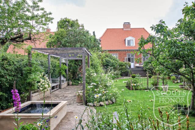red brick villa cozy garden greenhouse interior design location denmark scoutshonor 19