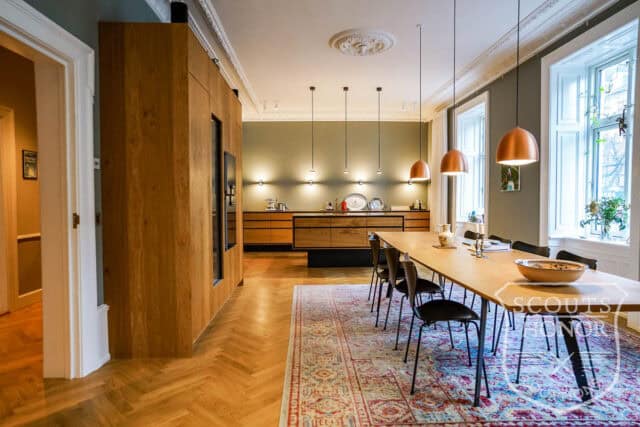 villa apartment classic ground floor wooden kitchen location denmark scoutshonor 26
