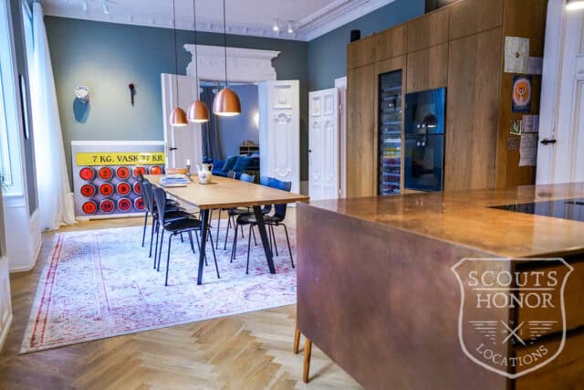 villa apartment classic ground floor wooden kitchen location denmark scoutshonor 37