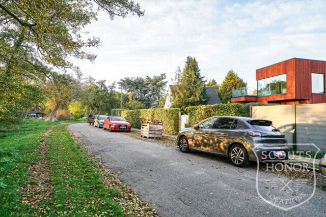 moderne arkitektur panorama udsigt til sø træbeklædning location denmark scoutshonor 006