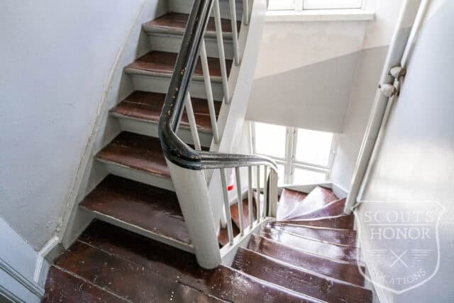 apartment boheme blue kitchen park view Østerbro location denmark scoutshonor 19