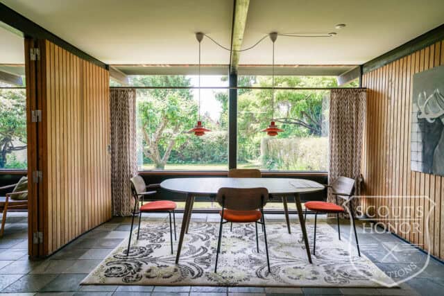 villa charlottenlund arkitekttegnet 50'erne træ location denmark scoutshonor 68