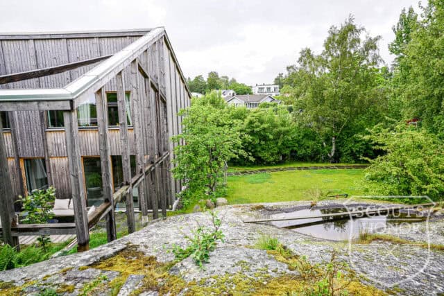 modern arkitektur trähus utsikt över naturen göteborg glas location sweden scoutshonor 12