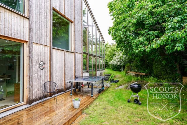 modern arkitektur trähus utsikt över naturen göteborg glas location sweden scoutshonor 14