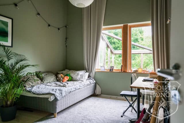 modern arkitektur trähus utsikt över naturen göteborg glas location sweden scoutshonor 26