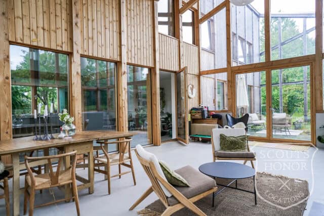 modern arkitektur trähus utsikt över naturen göteborg glas location sweden scoutshonor 48
