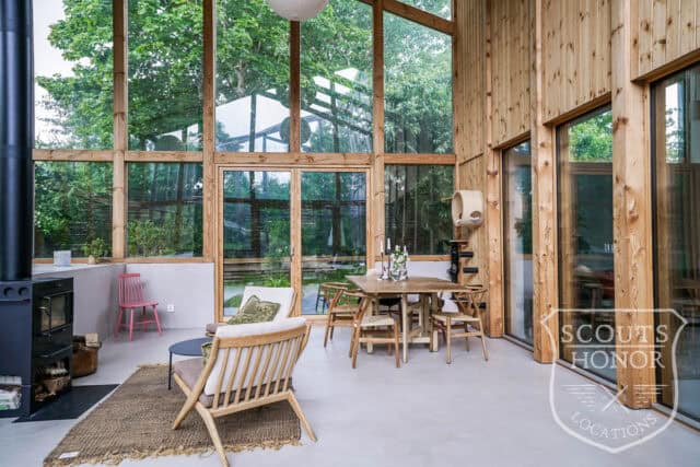 modern arkitektur trähus utsikt över naturen göteborg glas location sweden scoutshonor 49