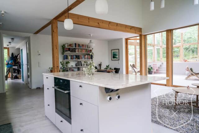 modern arkitektur trähus utsikt över naturen göteborg glas location sweden scoutshonor 53