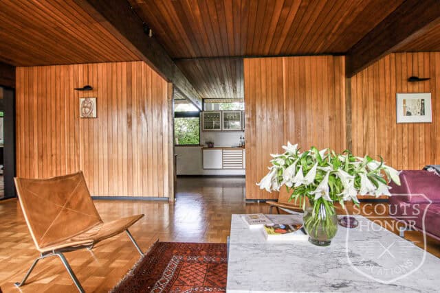 villa originale detaljer arkitekttegnet træbeklædning retro location denmark scoutshonor 41