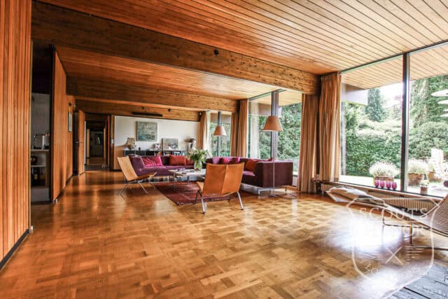 villa originale detaljer arkitekttegnet træbeklædning retro location denmark scoutshonor 52