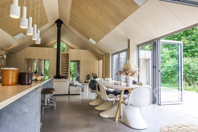 moderne arkitektur villa nordsjælland japansk look træfacade location denmark scoutshonor 55