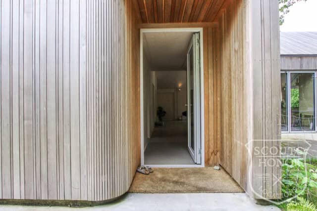 moderne arkitektur villa nordsjælland japansk look træfacade location denmark scoutshonor 85