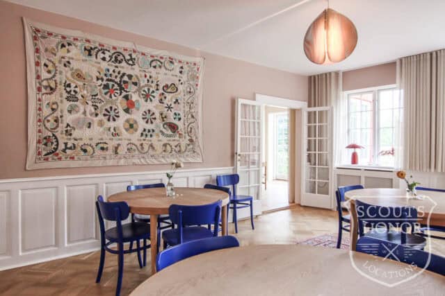 rødt hus stråtækt mødelokale i skoven nordsjælland location denmark scoutshonor 57