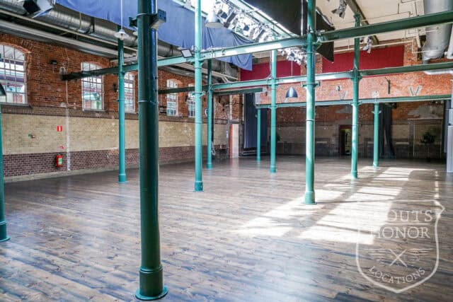 plats industriell foajé lagerhall malmlö location sweden scoutshonor 07