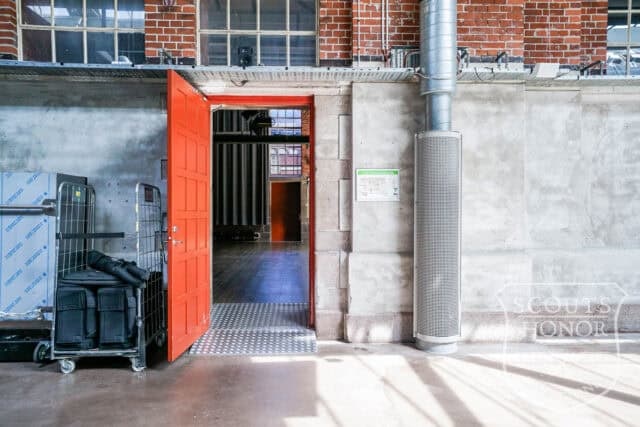 plats industriell foajé lagerhall malmlö location sweden scoutshonor 10