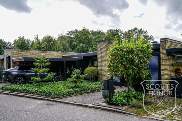 rækkehus kunst arkitekttegnet dansk design holte location denmark scoutshonor 7