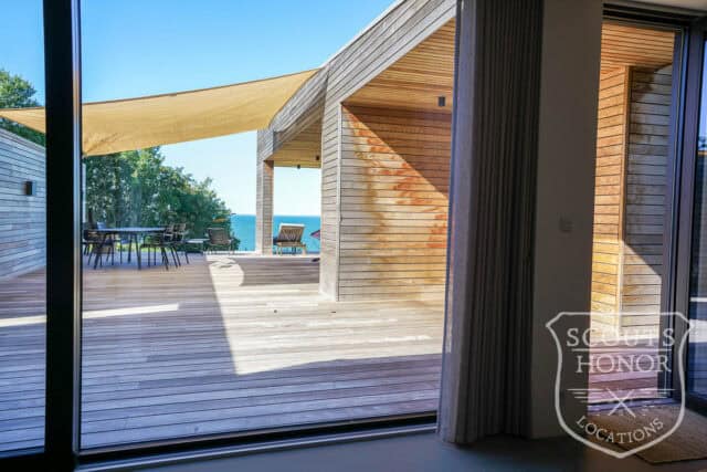 sommerhus moderne havudsigt træbeklædning sjælland location denmark scoutshonor 19
