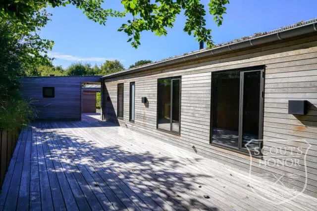 sommerhus moderne havudsigt træbeklædning sjælland location denmark scoutshonor 25