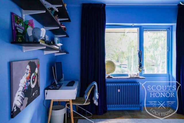 villa stockholm area grönt kök 60 tal färger pojkrum location sweden scoutshonor 35