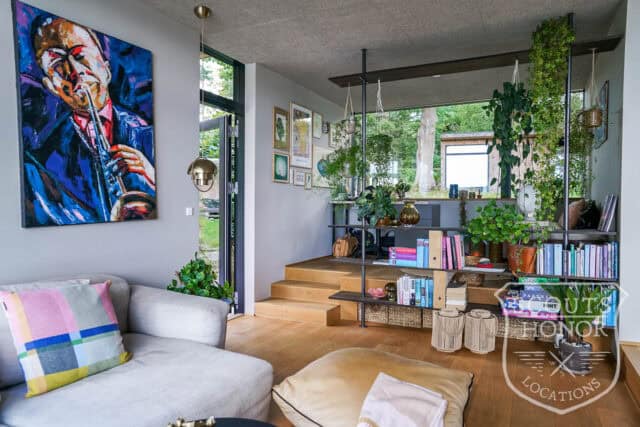 sommerhus moderne arkitektur udsigt til sø naturgrund idyllisk location denmark scoutshonor 66