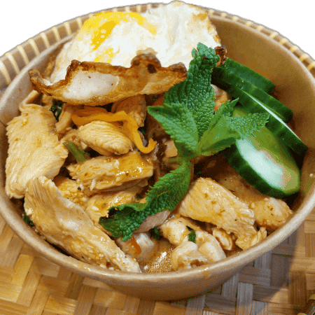 Isan Phad Kraprao Kai