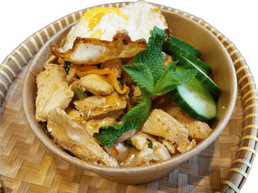 Isan Phad Kraprao Kai