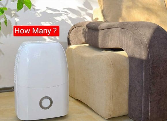 how many dehumidifiers for a room