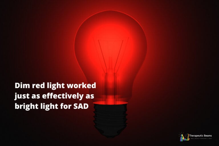 Red Light Therapy For Depression A Potential Solution? Therapeutic Beams