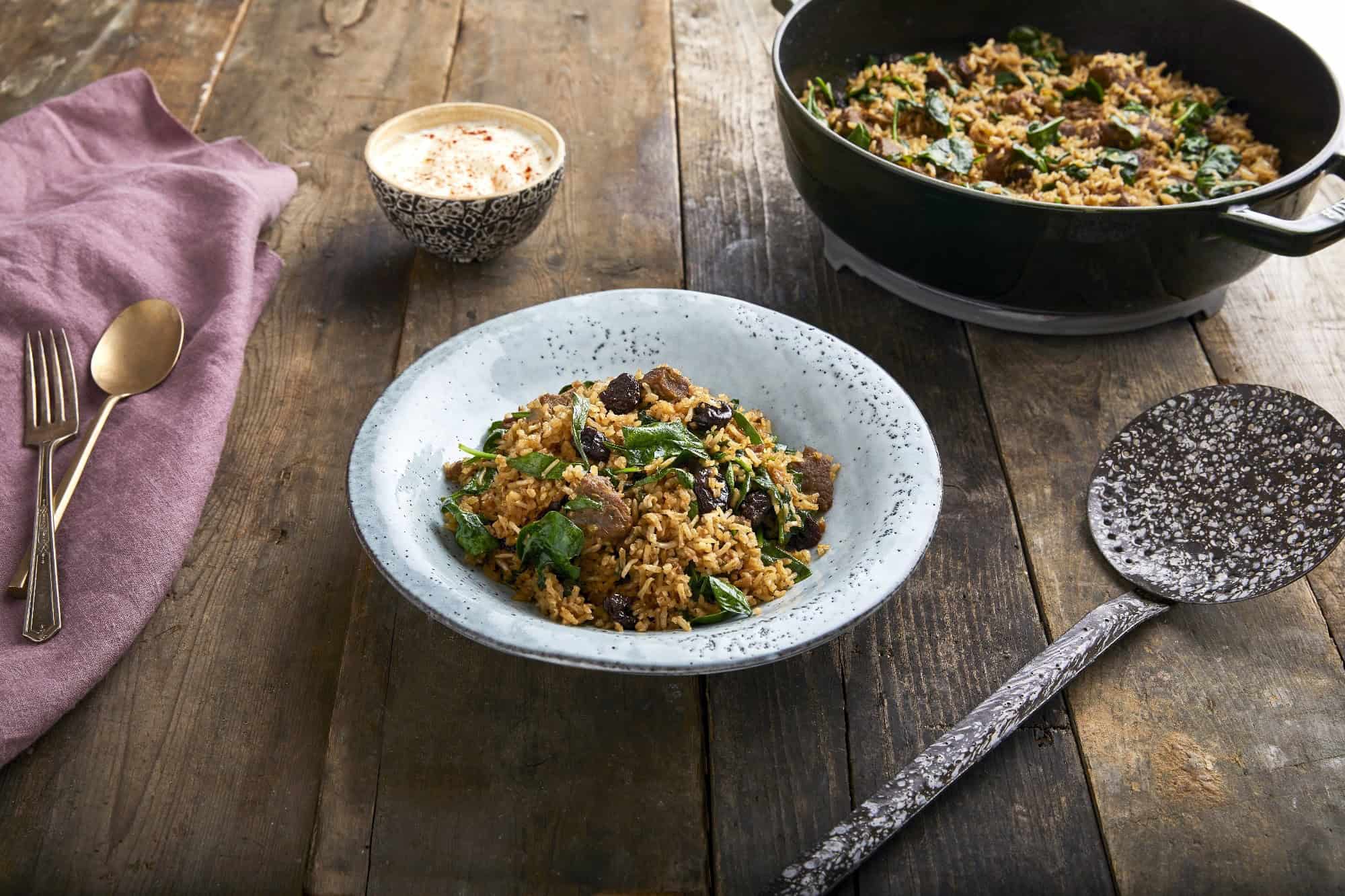 Lamb and Rice Tagine