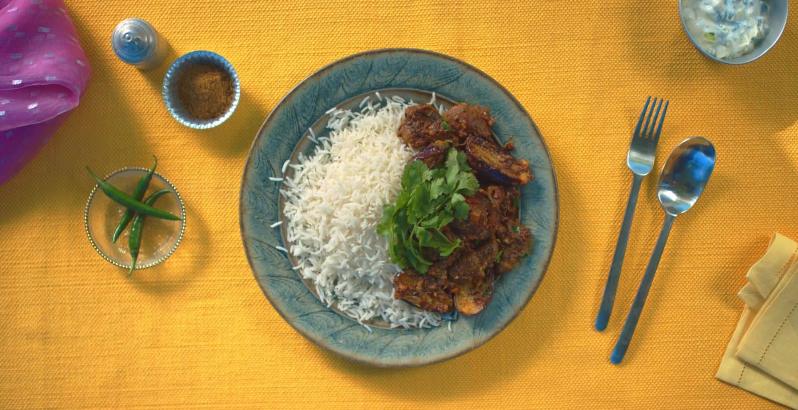 Lamb & Aubergine Curry