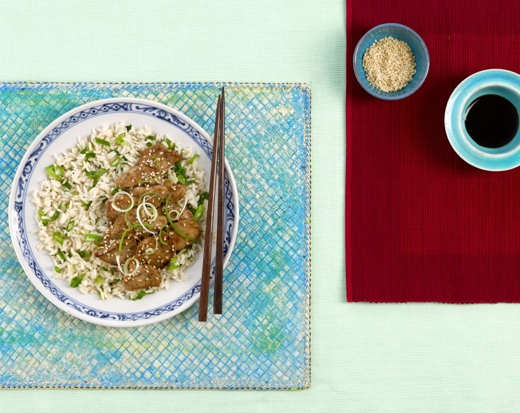 Sesame-honey-chicken